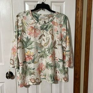 Alfred Dunner floral top